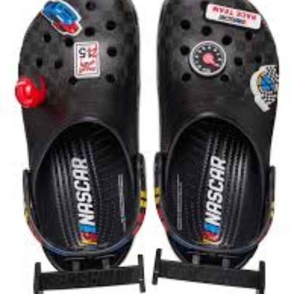 NWT Nascar Crocs Size 8M / 10W - Picture 2 of 7